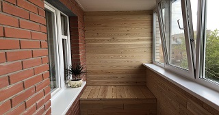 Отделка, остекление, утепление балконов в Апшеронске от 207 руб. м/2.