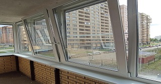 Остекление балкона Апшеронск цена от 9799 руб. м/п. за 50 часов