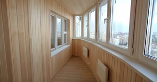Отделка, остекление, утепление балконов в Апшеронске от 207 руб. м/2.